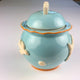 Cat Treat Jar, Sky Blue