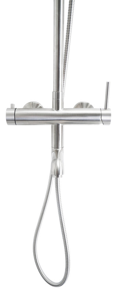 Spa Stainless Steel Shower System, With Tub Spout