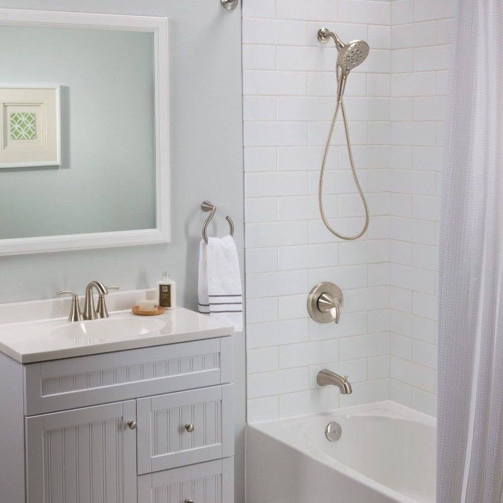 Moen 1.75 GPM Six-Function Handheld Shower, Brushed Nickel