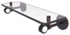 Clearview 16" Glass Shelf with Dotted Accents, Venetian Bronze