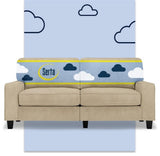 Serta Palisades 73" Track Arm Sofa with Removable Covers Sand Beige