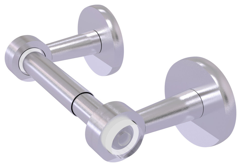 Clearview Two Post Toilet Tissue Holder, Satin Chrome
