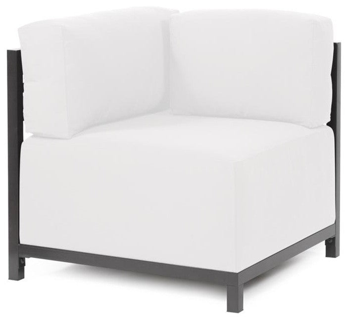 Seascape Axis Corner Chair Slipcover, Natural