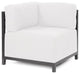 Seascape Axis Corner Chair Slipcover, Natural