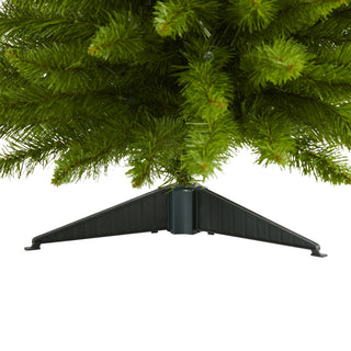 3' Providence Pine Faux Xmas Tree, Metal Planter W/ Lights & Bendable Branches