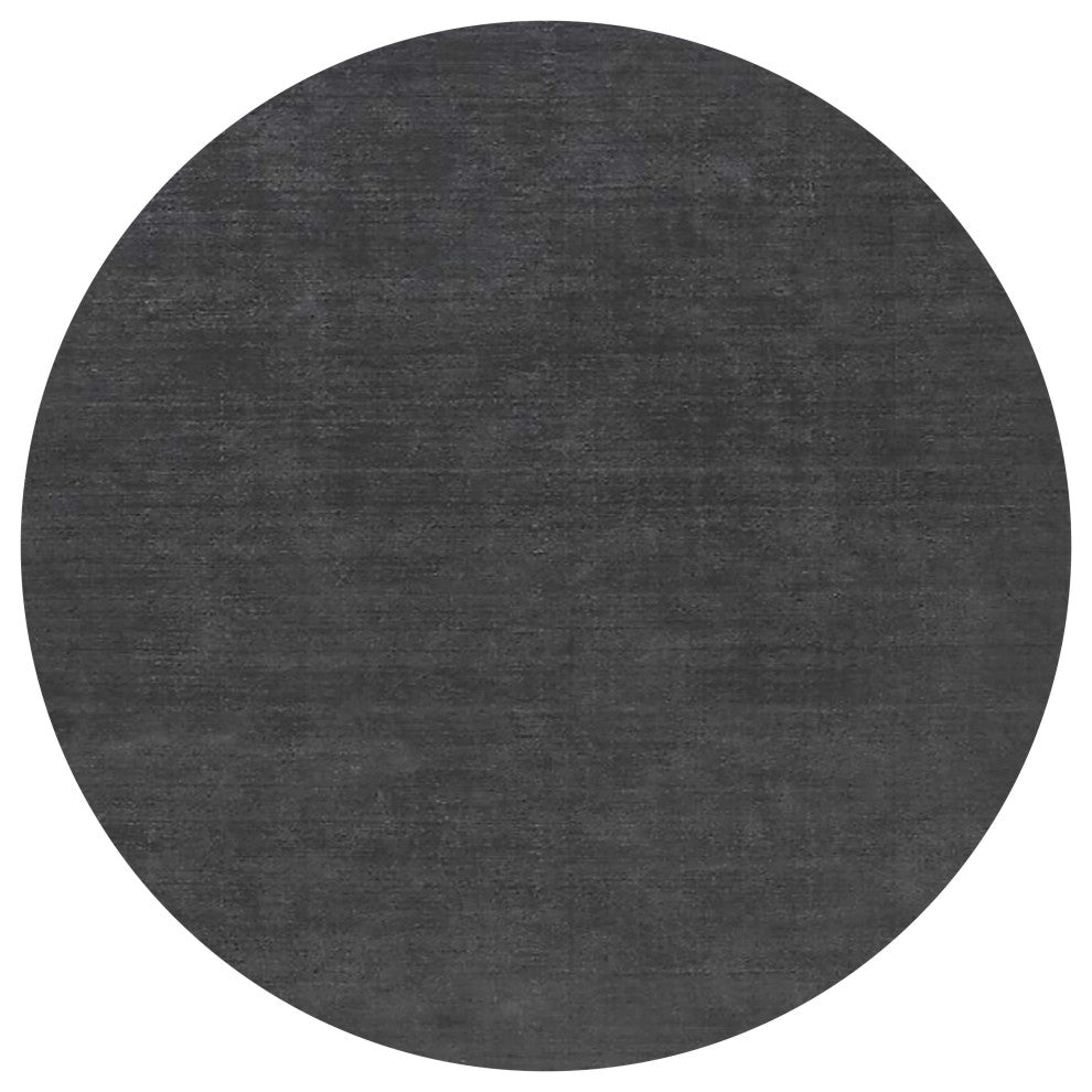 Ahgly Company Indoor Round Mid-Century Modern Area Rugs, 3' Round