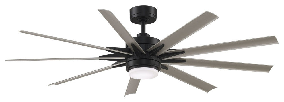 Fanimation Odyn Custom-KIT-64-LK Odyn Custom 64" 9 Blade Indoor / - Black /