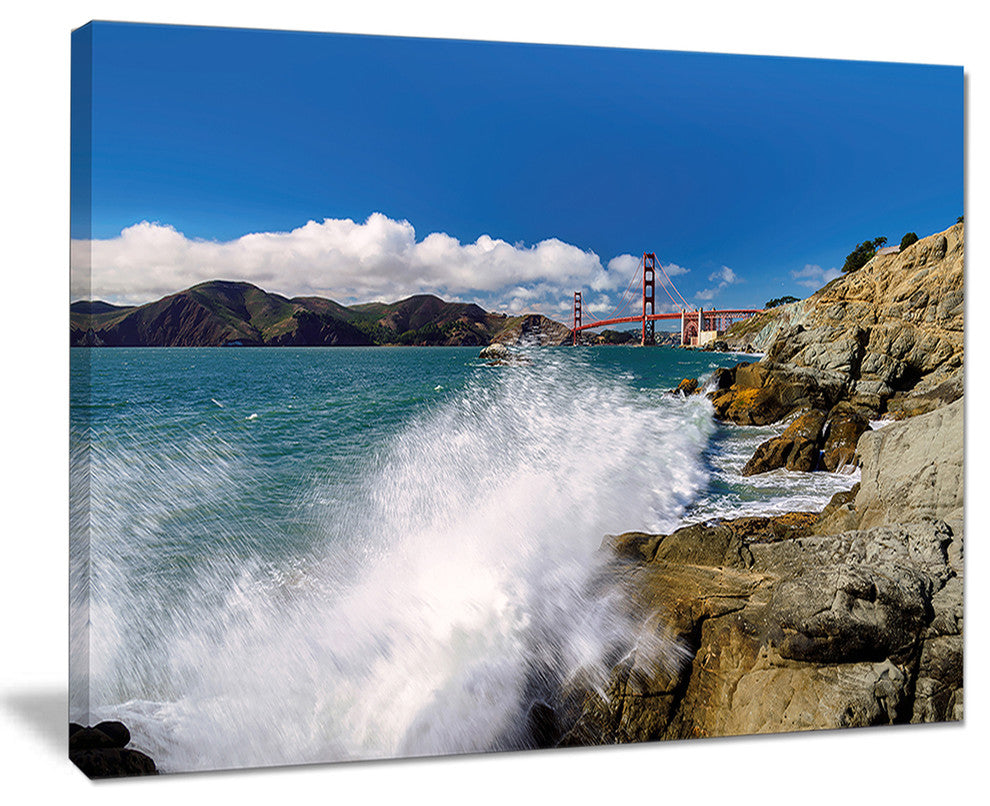 "Golden Gate Bridge in San Francisco" Canvas Print