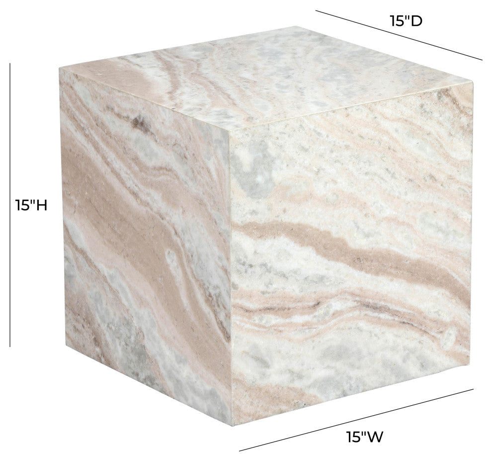 Keira Marble Side Table