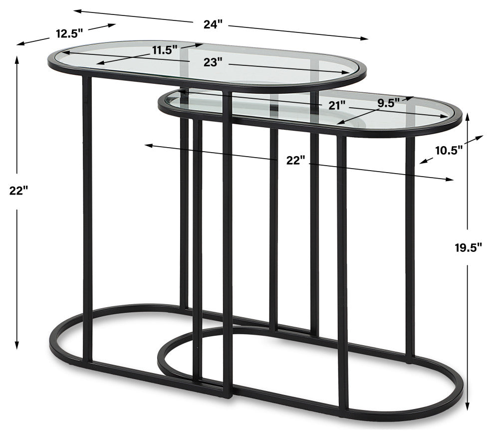 22" Coastal Nesting Tables