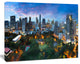 Bangkok City Skyline, Large Cityscape Canvas Art Print, 60x40