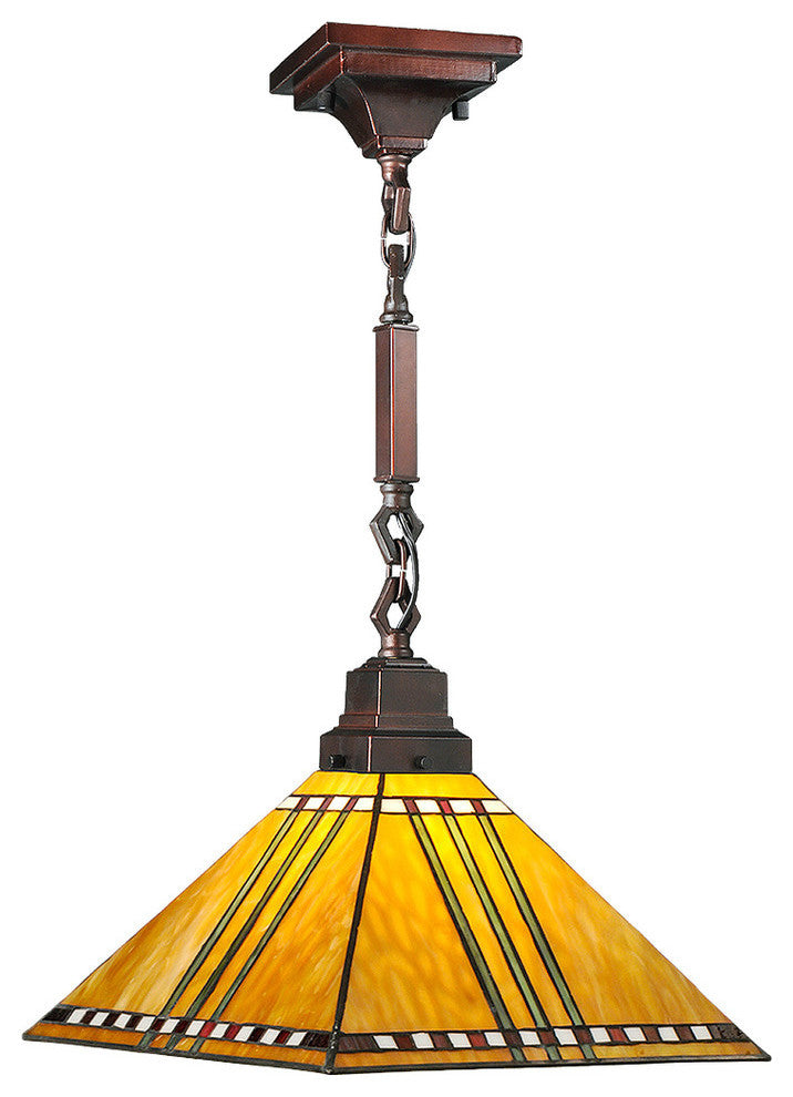 13Sq Prairie Corn Pendant 609