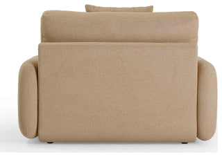 Rachelle Boucle Lounge Chair, Tan