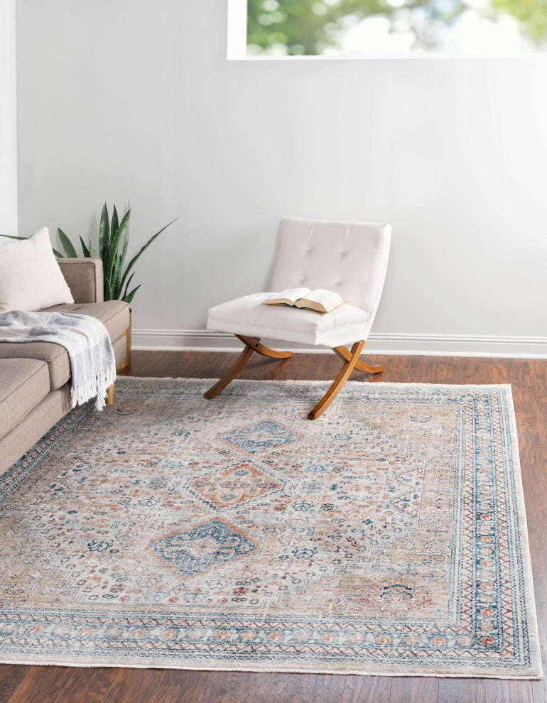 Unique Loom Newport Rosecliff Area Rug