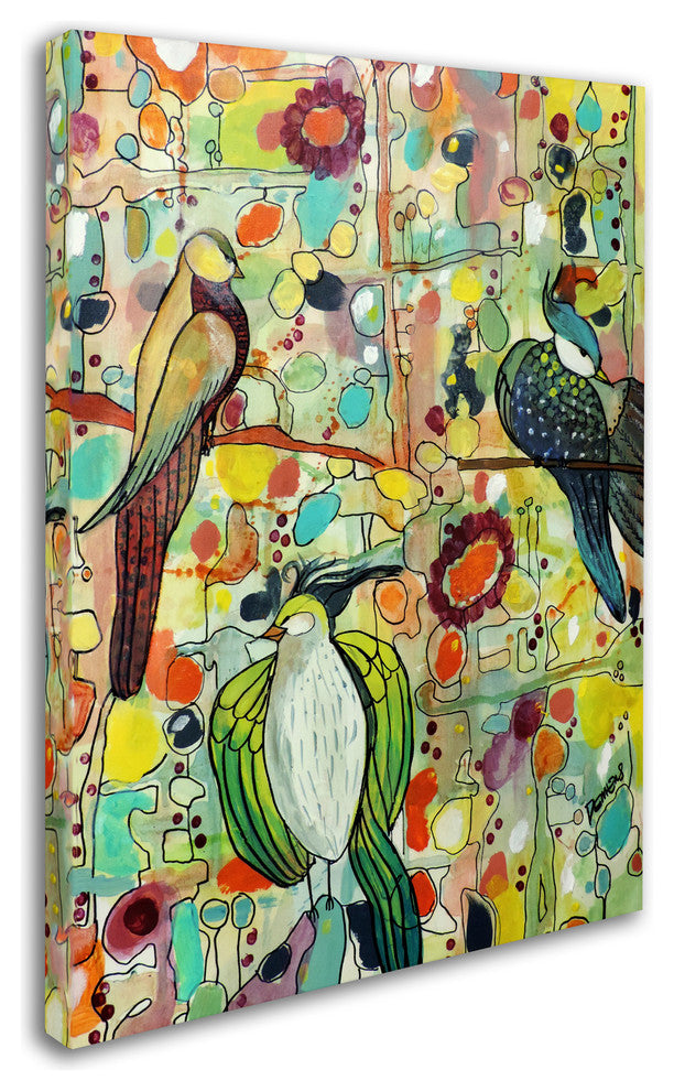 'Assemble' Canvas Art by Sylvie Demers