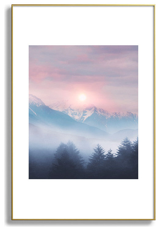 Viviana Gonzalez Pastels vibe 11 Metal Framed Art Print