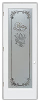 Pantry Door - Apple Pie  - Primed - 30" x 84" - Knob on Right - Pull Open