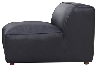 Form Slipper Chair Vantage Black Leather