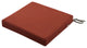 Square Patio Seat Cushion Slip Cover and Foam, Spice, 21"x21"x3"