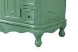 Bathroom Vanity, Vintage Mint, 42", Single Sink