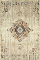 Oriental Weavers Sphinx Pasha 072J2 Rug, Ivory/Brown, 9'10"x12'10"