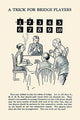 A Trick for Bridge Players- Gallery Wrapped Canvas Art 28" x 42"