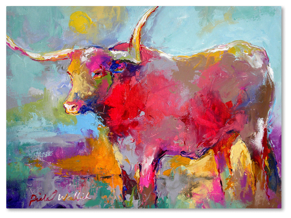 Richard Wallich 'Art Long' Canvas Art, 19 x 14
