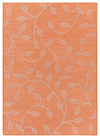 Pasadena 7'8" x 10' Orange Indoor/Outdoor Rug