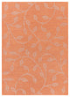 Pasadena 7'8" x 10' Orange Indoor/Outdoor Rug