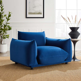 Modway Copious Performance Velvet Armchair