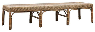 Luis Rattan Bench, Antique
