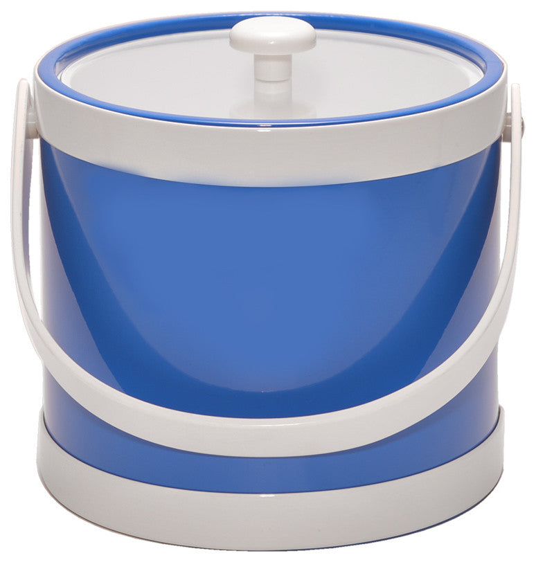 Springtime 3-Quart Ice Bucket, Blue