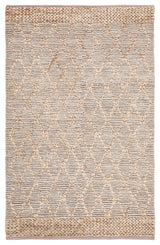 Safavieh Natural Fiber Collection NF951 Rug, Silver, 5' X 8'