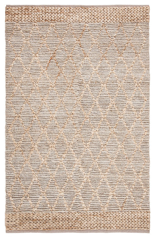 Safavieh Natural Fiber Collection NF951 Rug, Silver, 5' X 8'