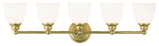 Somerville Bath Light, Polished Brass