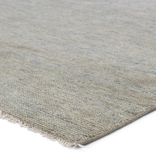 Jaipur Living Origin Knotted Solid Area Rug, Gray, 6'x9'