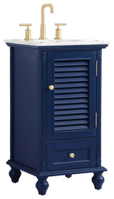 Home Living 19" Single Bathroom Vanity, Blue