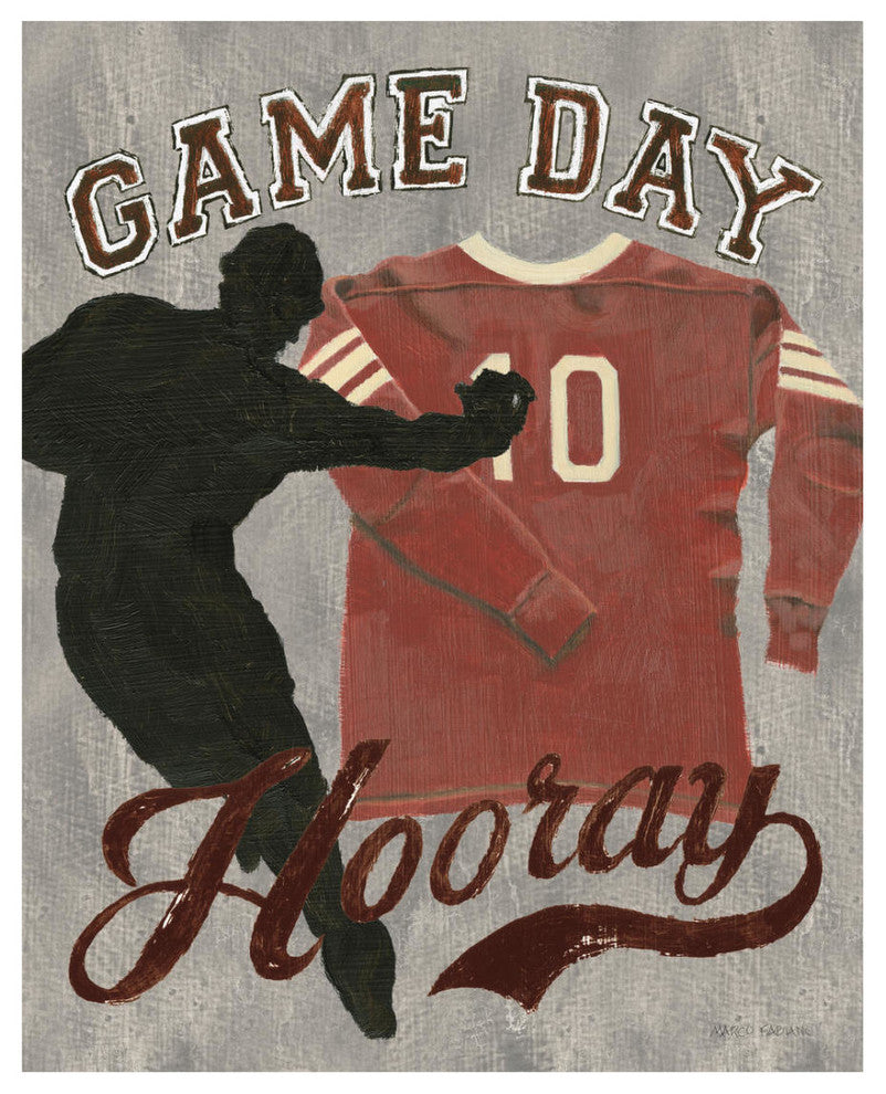 "Game Day I" Digital Paper Print by Marco Fabiano, 22"x26"