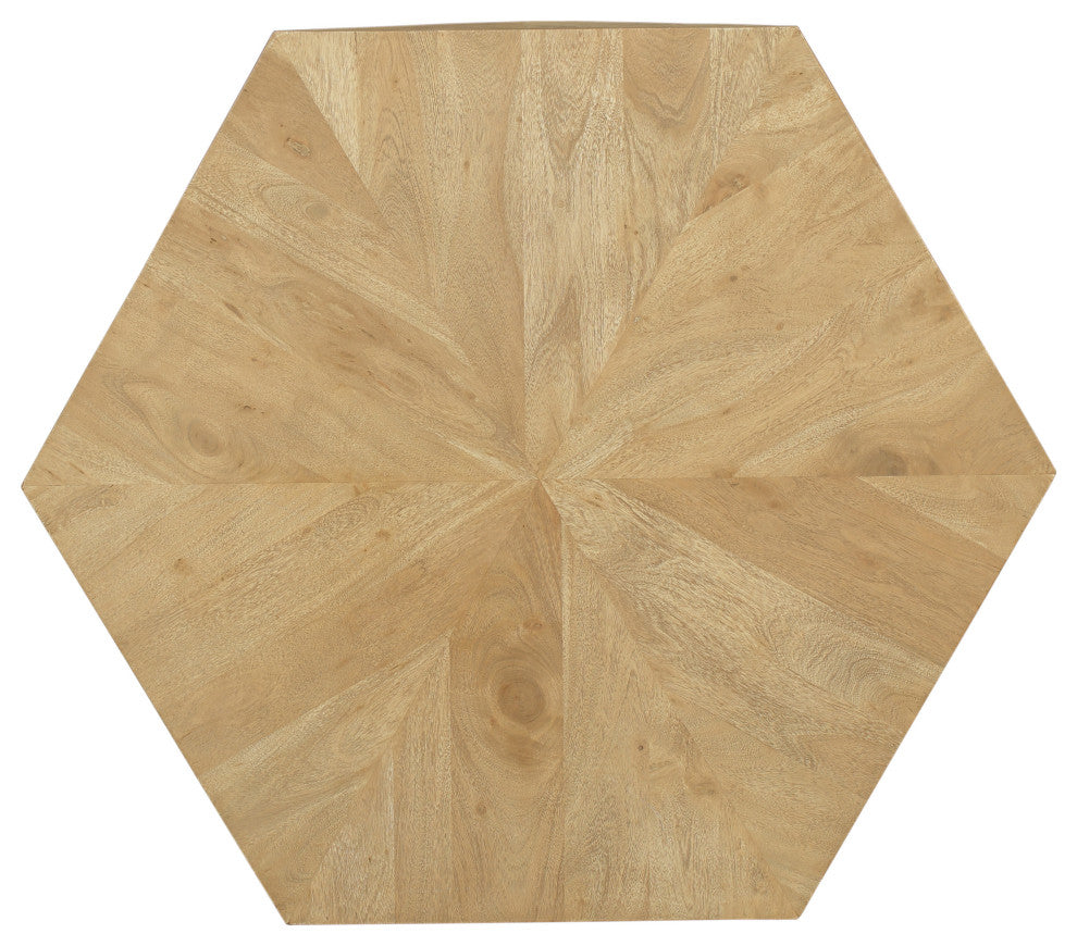 Diamante Oak Veneer Coffee Table, Oak