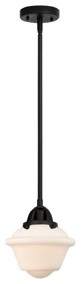Small Oxford Mini Pendant, Matte Black, Matte White, Matte White