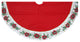 48" Traditional Tree Skirt With Printed Border, 2 Assorted