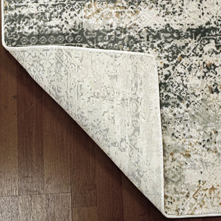 Quartz Ivory And Gray Area Rug, 6.7'x9.6'