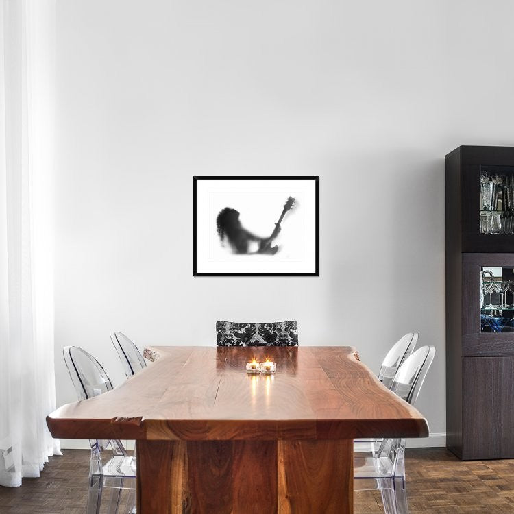 "Solo" Framed Digital Print by Sebastian Kisworo, 30"x24"