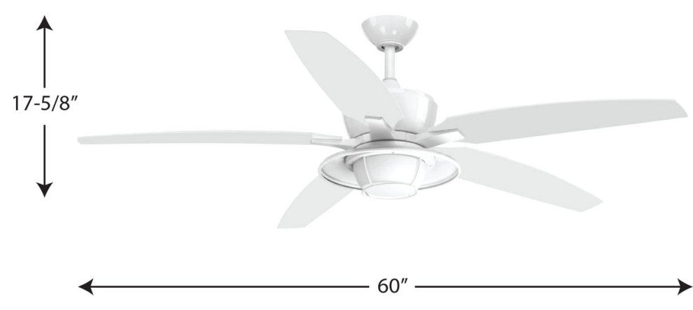 Montague 60" Outdoor Ceiling Fan