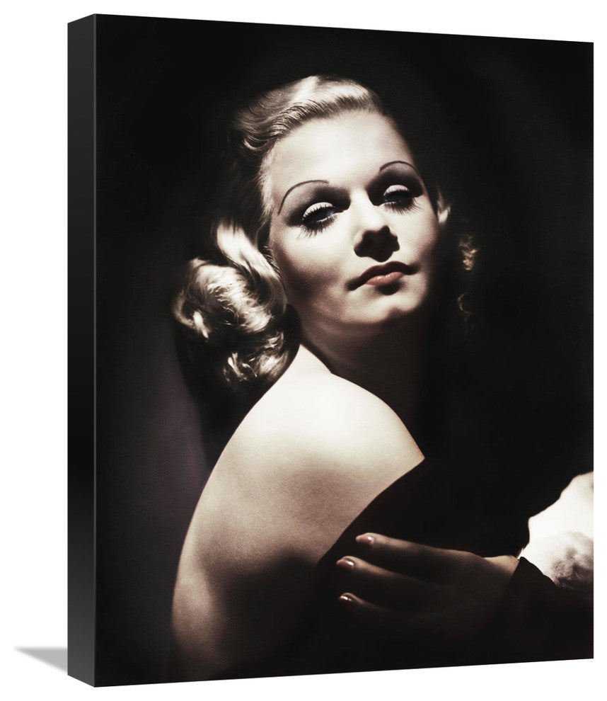 "Jean Harlow" Stretched Canvas Giclee by Hollywood Photo Archive, 17"x22"