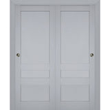 Sliding Bypass Doors 60 x 84, Veregio 7411 Grey