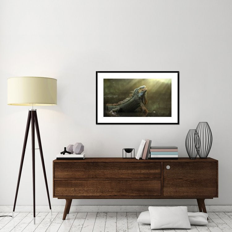 "Morning Light" Framed Digital Print by Fahmi Bhs, 44x28"