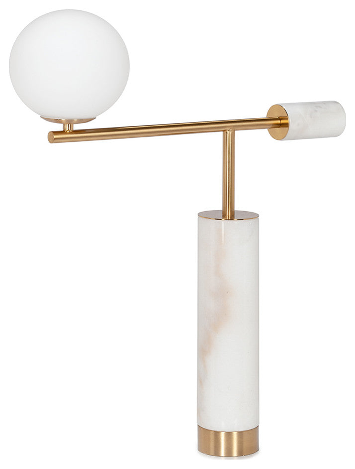 Lexi Table Lamp, White