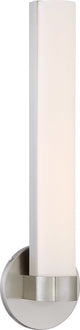 Nuvo 1 Module LED Bond Vanity and Wall Light Fixture, Brushed Nickel