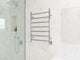 Ancona Chrome Electric Towel Warmer and Drying Rack